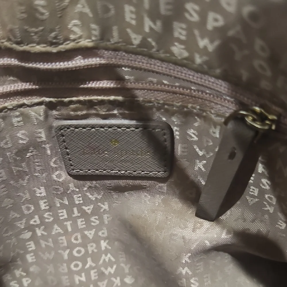 Kate Spade Taupe Crossbody Bag